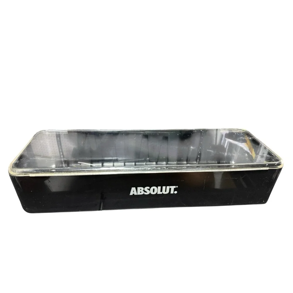 Absolut Vodka Bar Caddy‎ Garnish Tray Removal Condiment Container.